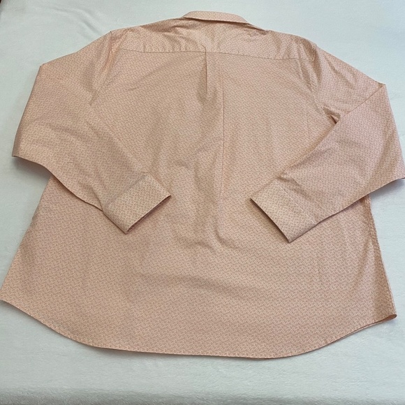 Original Penguin Coral Reef Print Slim Fit, Tangerine/Orange, XXL 18-18 1/2, NWT - Picture 8 of 15